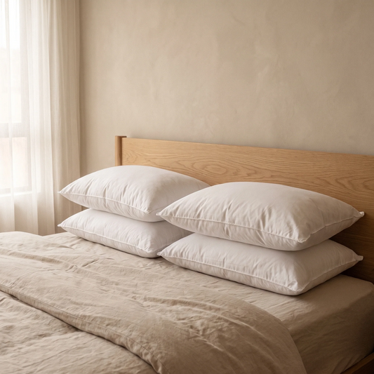4x Almohada Siliconada Premium 40×60 cm